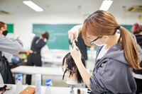 少人数だから細かく質問できるヘアーカット