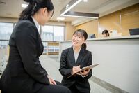 2022年4月にリニューアルしたキレイな実習室で、受付の練習ができちゃう！