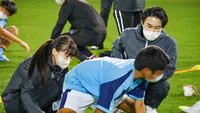 アスレティックトレーナー学科：外部実習（ジュビロ磐田アカデミー）