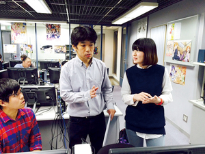 アニメ企業による企業説明会、ポートフォリオ批評会を実施