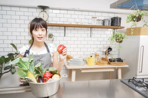 野菜ソムリエの女性